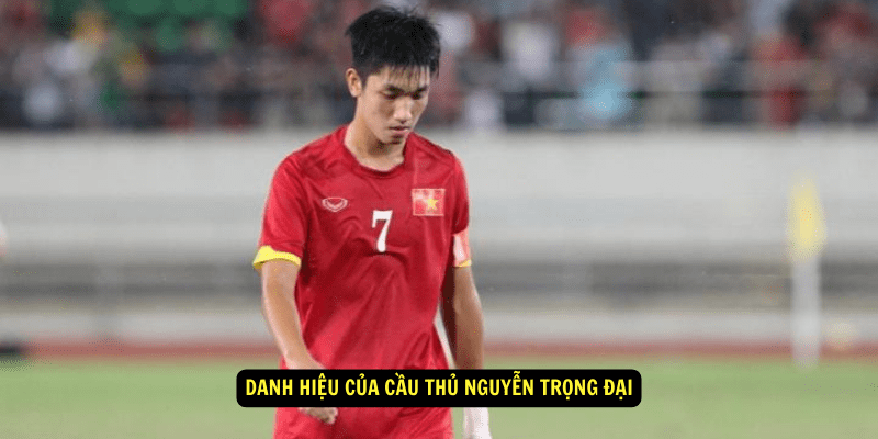 Danh hieu cua Cau Thu Nguyen Trong Dai