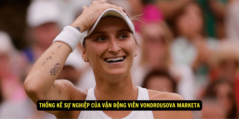 Thong ke su nghiep cua Van Dong Vien Vondrousova Marketa