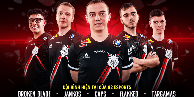 Đội hình hiện tại của G2 Esports