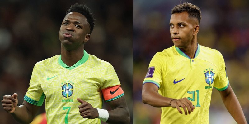 Rodrygo và Vinicius Jr sẽ đóng vai trò chủ chốt trên hàng công của Selecao