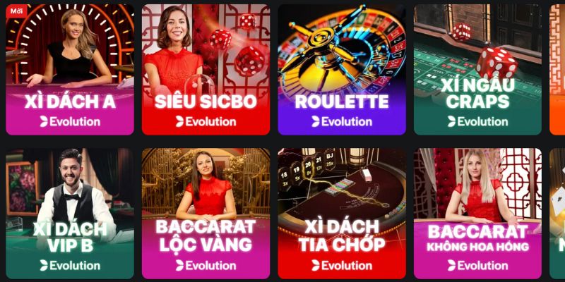 Chơi casino tại nhà cái v9betvn ẵm thưởng khủng 