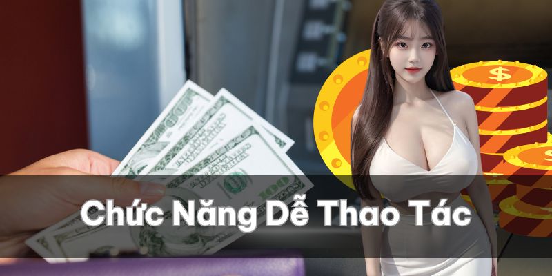 Nhà cái win123 có các nút chức năng giúp người dùng dễ thao tác