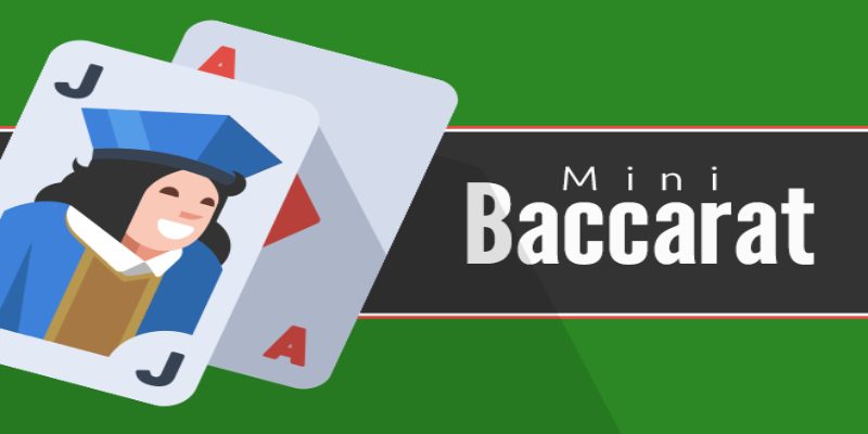 Mục tiêu của Mini Baccarat là đưa điểm bộ bài gần bằng chín nhất