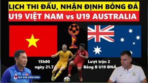 u19 australia vs u19 viet nam