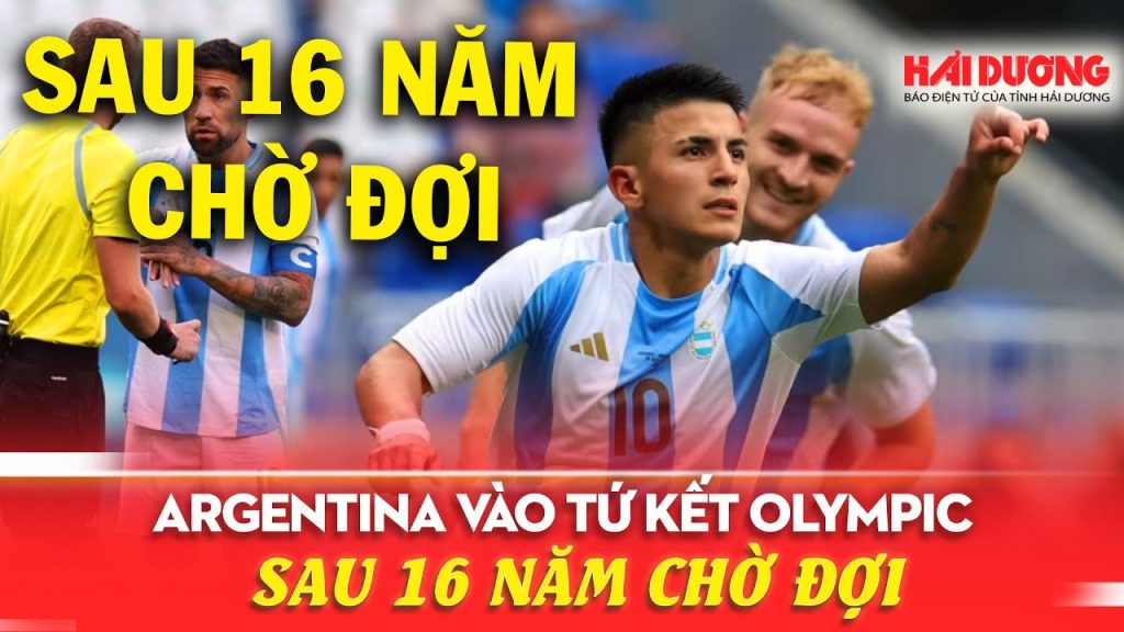 Argentina vào tứ kết Olympic sau 16 năm